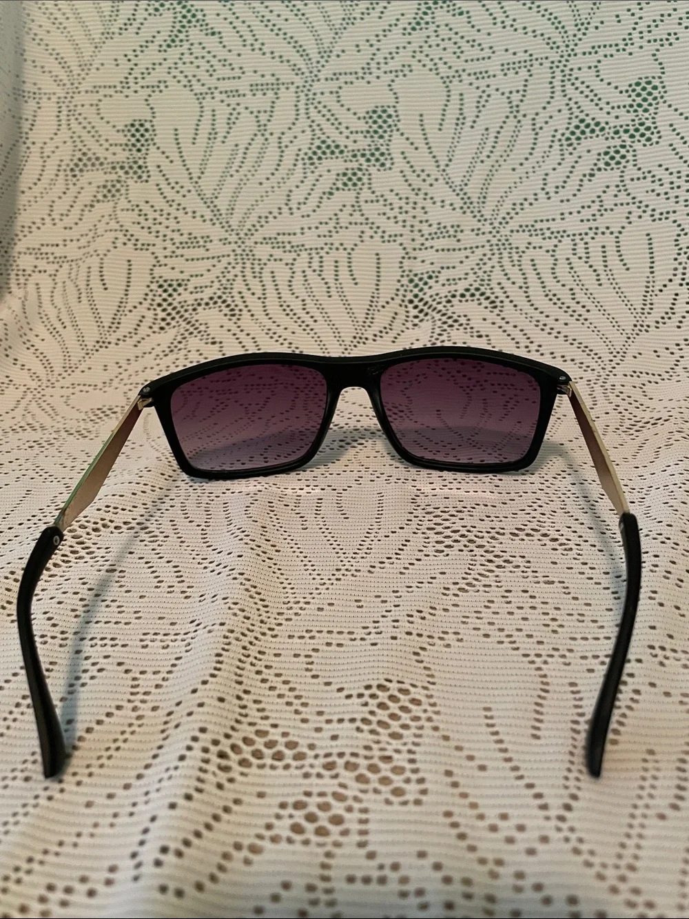 Ray-Ban Black Frame Sunglasses with Black Gradient Lenses